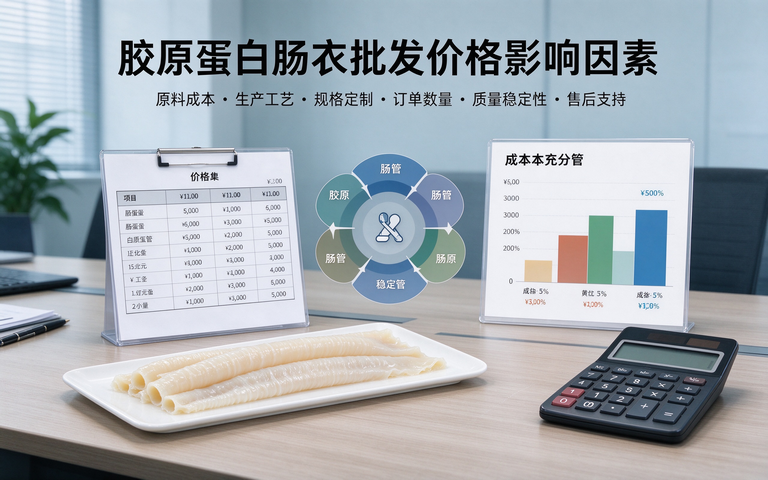 胶原蛋白肠衣批发价格受哪些因素影响？